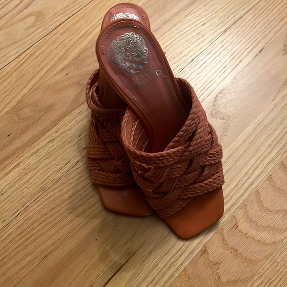 Vince Camuto Shoes - Vince Camuto mule with heel. Worn once. Size 7.